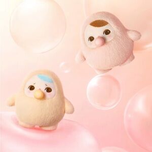 POP MART PUCKY Beanie Bubble Up Plush Pendant- Angry Bubble